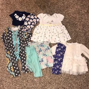 Lot of baby girl clothes